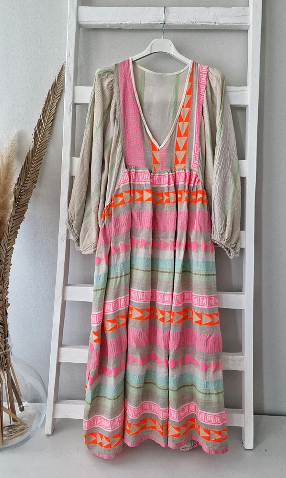 Sofia Summer Dress - Farverig boho-kjole!